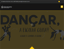 Tablet Screenshot of julianacastro.com.br